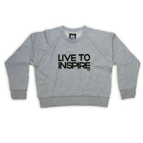 Live to Inspire Crop Sweatshirt