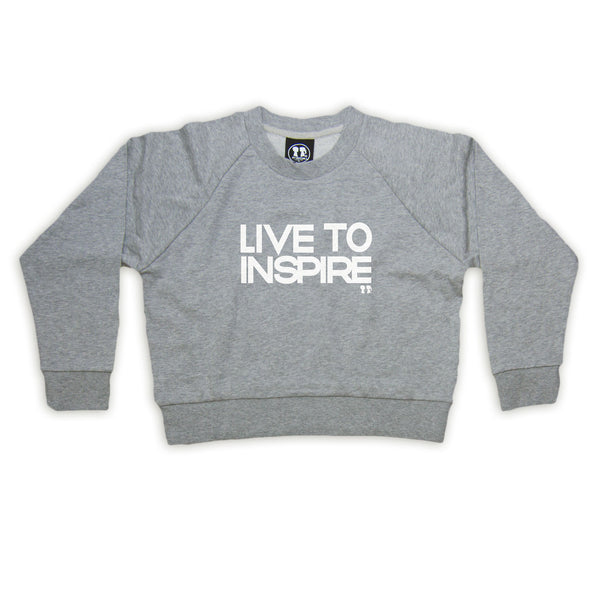 Live to Inspire Crop Sweatshirt