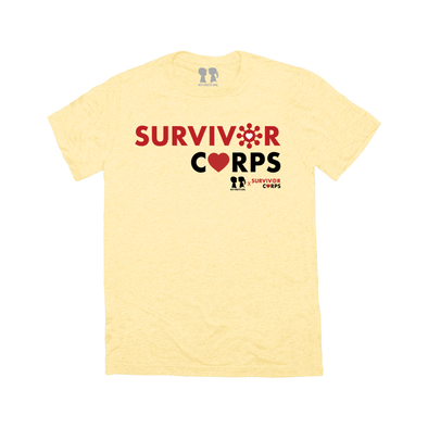 BOY MEETS GIRL® x SURVIVOR CORPS #AddYellow Tri-Blend Unisex Crew T-Shirt (SOLD OUT)