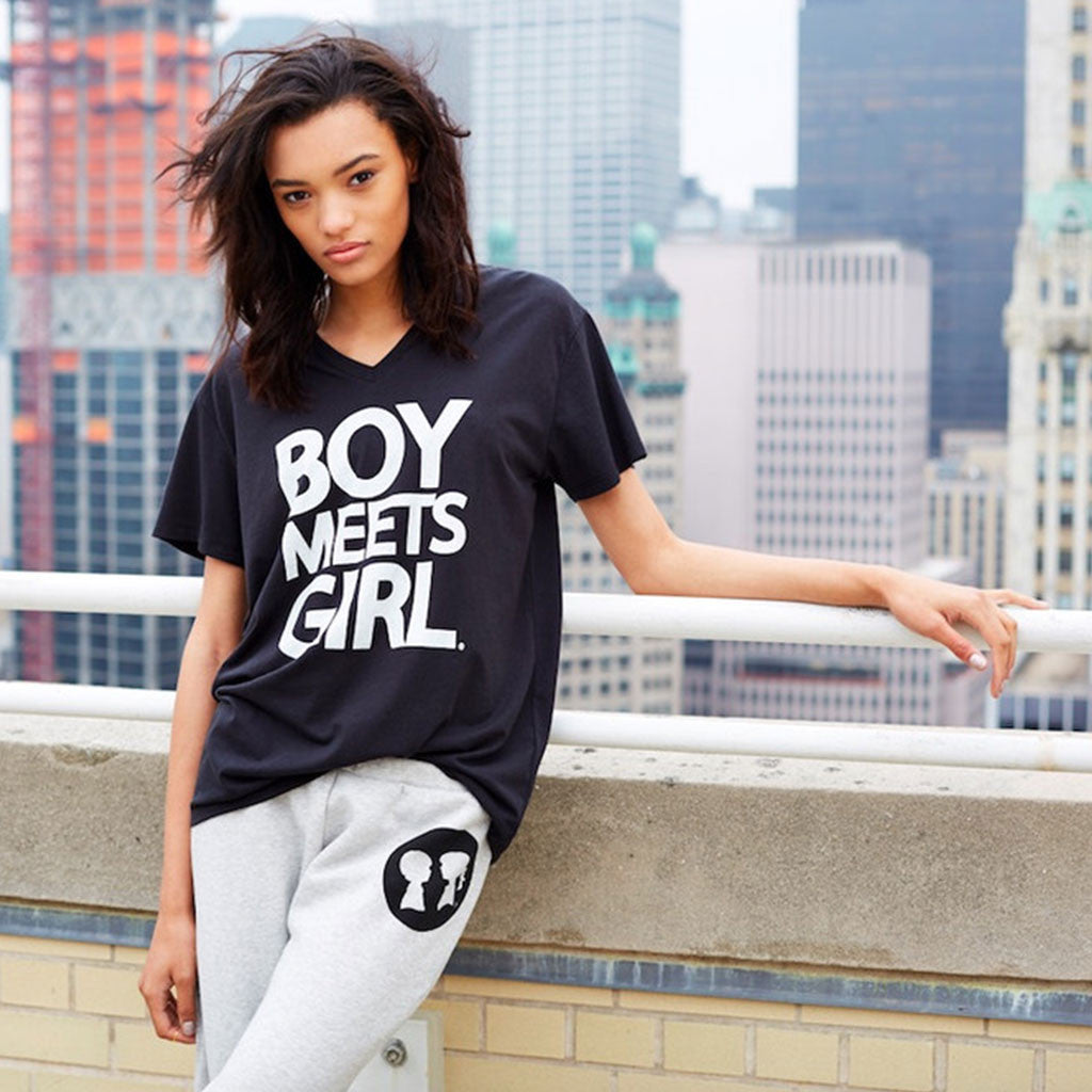 銀杏BOYZ　BOY MEET GIRL Tシャツ　ブラック Boy Meets Girl® Tee | Junior Clothes Online – BOY MEETS GIRL USA
