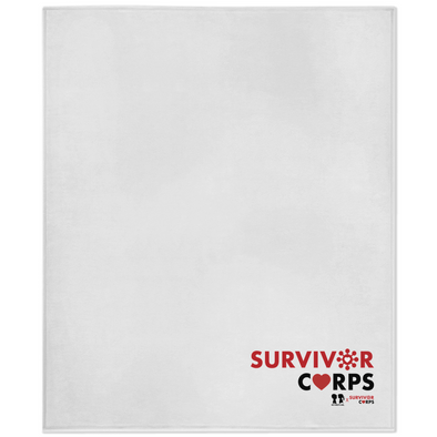 BOY MEETS GIRL® x Survivor Corps Minky Blanket (Size 50x60 INCH)