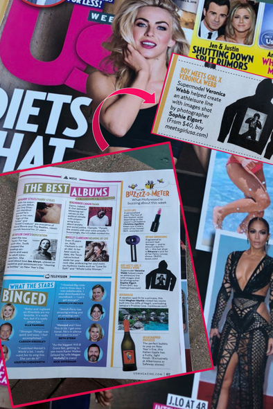 BOY MEETS GIRL® BLACK LABEL x Veronica Webb: Featured in US Weekly