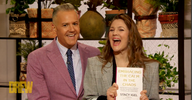 CHECK OUT STACY IGEL’S BOOK, EMBRACING THE CALM IN THE CHAOS, FEATURE ON THE DREW BARRYMORE SHOW
