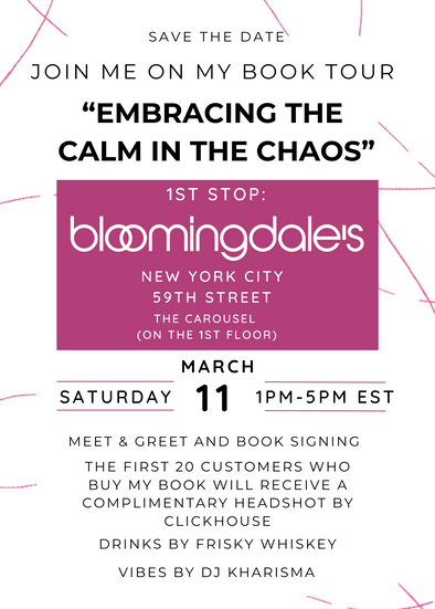 BOOKS, EVENTS & MORE: EMBRACING THE CALM IN THE CHAOS