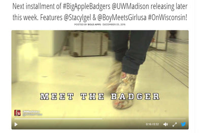 Next installment of #BigAppleBadgers @UWMadison releasing later this week.  Features @StacyIgel & @BoyMeetsGirlusa #OnWisconsin!