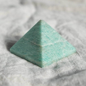 Amazonite Pyramid by Tiny Rituals