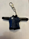 BOY MEETS GIRL® Limited Edition Upcycled Keychain Bag Charm – Handmade in Chicago ( Pre-Order)