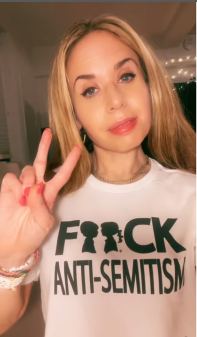 BOY MEETS GIRL® F**CK Anti-Semitism Unisex T-Shirt