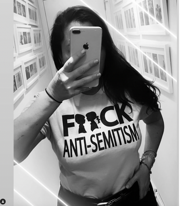 BOY MEETS GIRL® F**CK Anti-Semitism Unisex T-Shirt