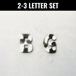BOY MEETS GIRL® x Cre8ive Crayonz 2-3 Custom Letters Set