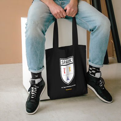 SPARK Cotton Tote Bag brought to you by BOY MEETS GIRL®