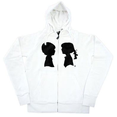 BOY MEETS GIRL® Black & White Coco Hoodie