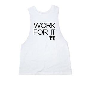 BOY MEETS GIRL® Work For It Drop Armhole Tank Top