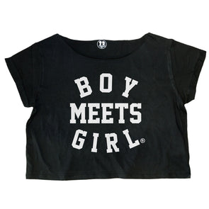 Study Date Oversized Crop Box Tee