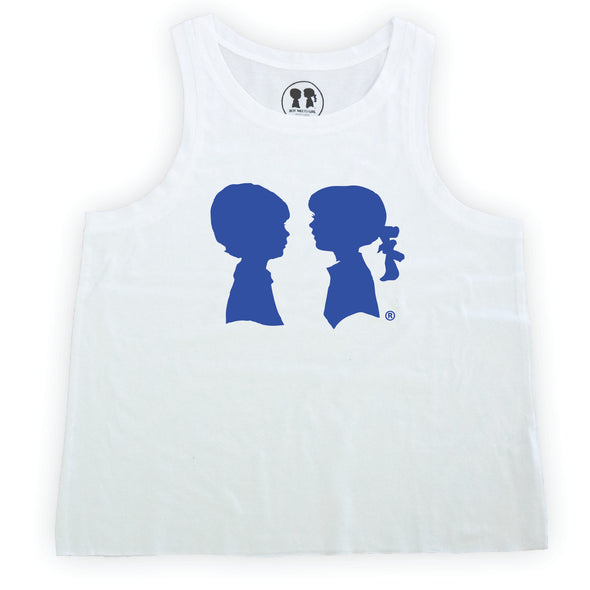 Blue Logo Box Tank