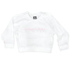 Boy Meets Girl® in Finland White Crop Sweatshirt