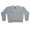 Boy Meets Girl® in the Hamptons Grey Crop Sweatshirt