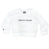 Boy Meets Girl® in Minneapolis White Crop Sweatshirt