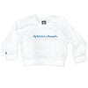 Boy Meets Girl® in Minneapolis White Crop Sweatshirt