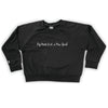 Boy Meets Girl® in New York Black Crop Sweatshirt
