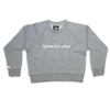 Boy Meets Girl® in Paris Grey Crop Sweatshirt