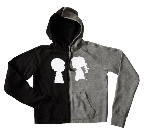 BOY MEETS GIRL® Half & Half Recycled Yarn Coco Hoodie