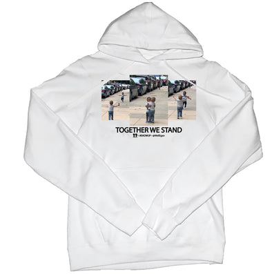 BOY MEETS GIRL® x #SHOWUP x @WellEgan White Pullover Hoodie