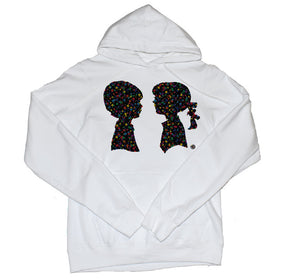 BOY MEETS GIRL® Artist Series Unisex Pullover Hoodie: Matthew Langille