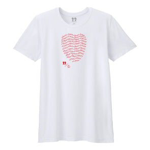 BOY MEETS GIRL® x Annabel Daou #ForBeirut White Unisex T-Shirt