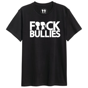 BOY MEETS GIRL® F**ck Bullies Black Unisex T-Shirt