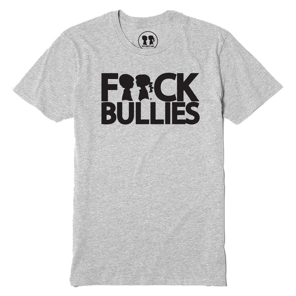 BOY MEETS GIRL® F**ck Bullies Heather Grey Unisex T-Shirt