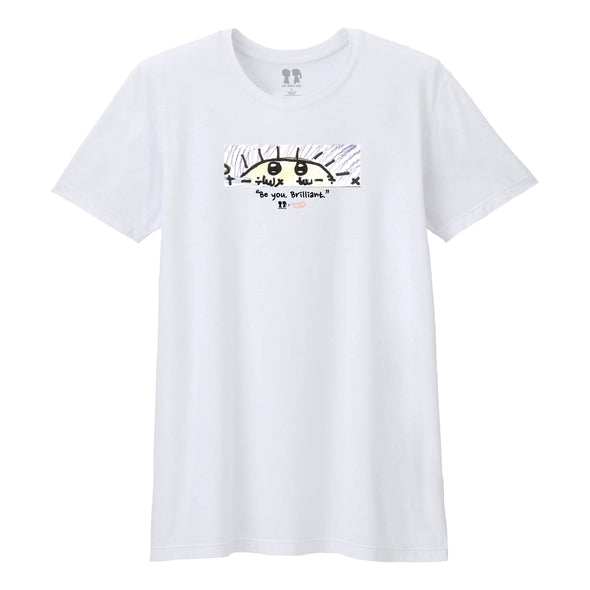 BOY MEETS GIRL® x Crayon Activist™️ White Unisex T-Shirt