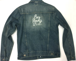 BOY MEETS GIRL® No Secrets Oversized Denim Jacket