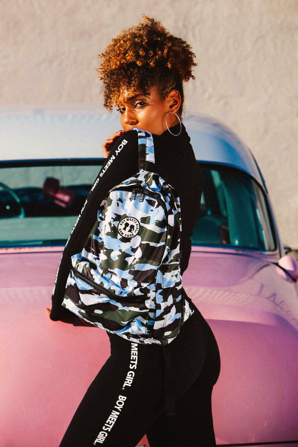 BOY MEETS GIRL® Camouflage Backpack