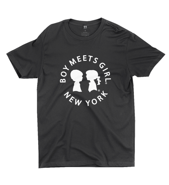 BOY MEETS GIRL® in New York Black Unisex Tee