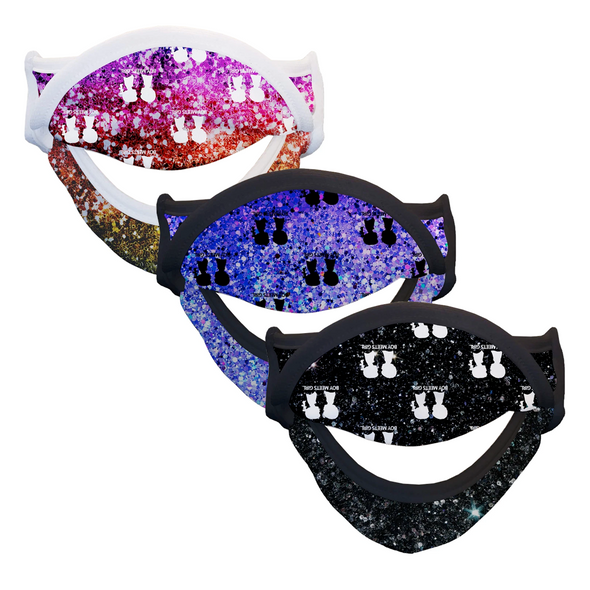 BOY MEETS GIRL® "Dylan" Sparkle City Drinking Mask 3-Pack (SOLD OUT)