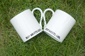 Boy Meets Girl Mug Set