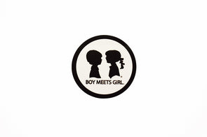 BOY MEETS GIRL® Sticker