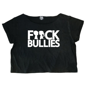 BOY MEETS GIRL® F**ck Bullies Oversized Crop Box Tee