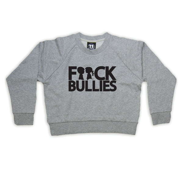 BOY MEETS GIRL® F**ck Bullies Crop Sweatshirt