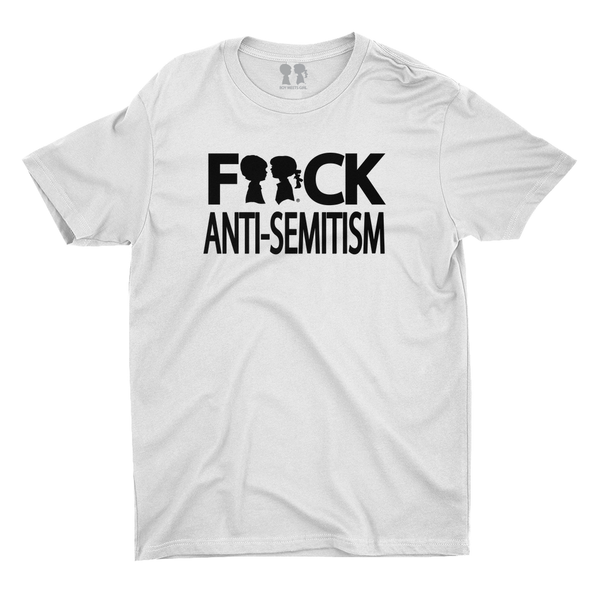 BOY MEETS GIRL® F**CK Anti-Semitism Unisex T-Shirt