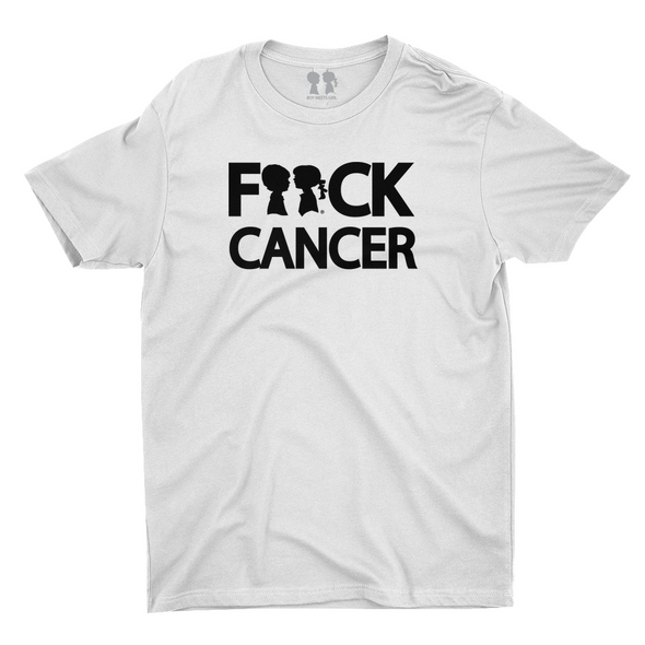 BOY MEETS GIRL® F**CK Cancer Unisex T-Shirt