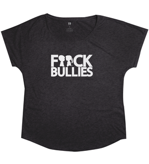 BOY MEETS GIRL® F**ck Bullies Crop Dolman T