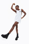 BOY MEETS GIRL® for GLAM4GOOD White Drop Armhole Tank Top