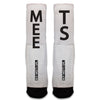 BMG Graphic Socks (White/Black)