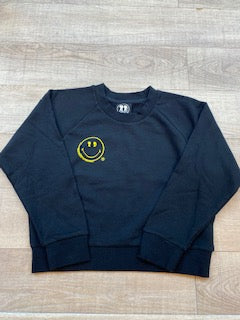 BOY MEETS GIRL®️ BLACK LABEL X SMILEY®️ ORIGINALS Crew Sweatshirt