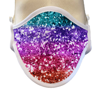 BOY MEETS GIRL® "Dylan" Sparkle Multi Adult & Kids Drinking Mask