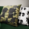 BOY MEETS GIRL® Camo Square Pillow