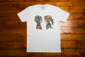 BOY MEETS GIRL® Artist Series Unisex T-Shirt "Happy Thoughts": Aaron Purkey