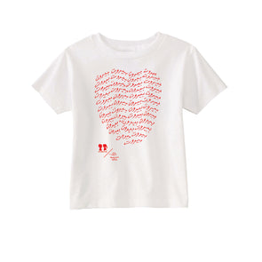BOY MEETS GIRL® x Annabel Daou #ForBeirut White Kids T-Shirt